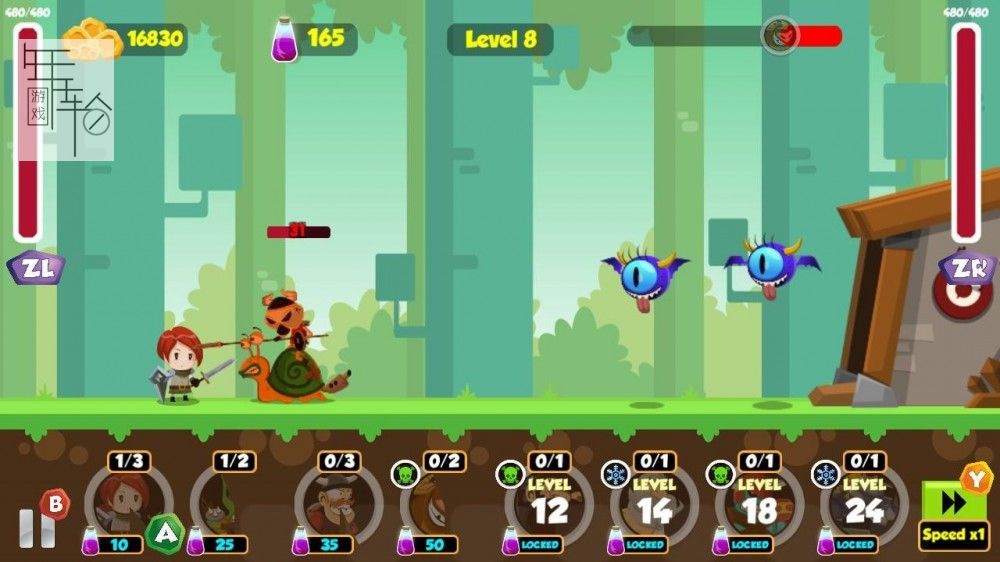 switch《城堡英雄 Castle Heroes》英文版nsp+xci整合版下载【含1.1补丁】_1