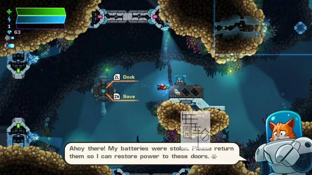 switch《星际水猫猫 ASTRO AQUA KITTY》英文版NSP+XCI整合版下载【含1.1.13补丁】_0