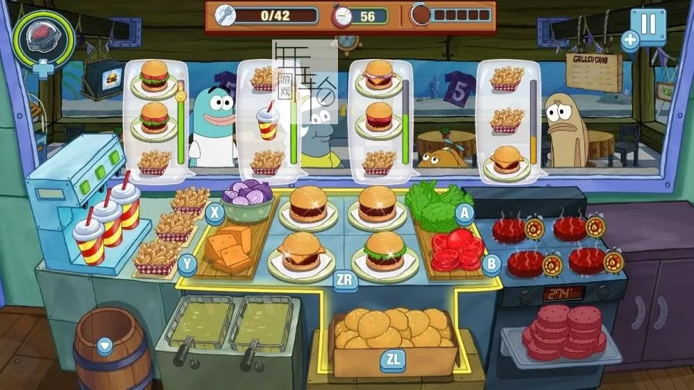 switch《海绵宝宝：大闹蟹堡王 SpongeBob Krusty Cook-Off》中文版xci整合版下载【整合2个DLC】_1