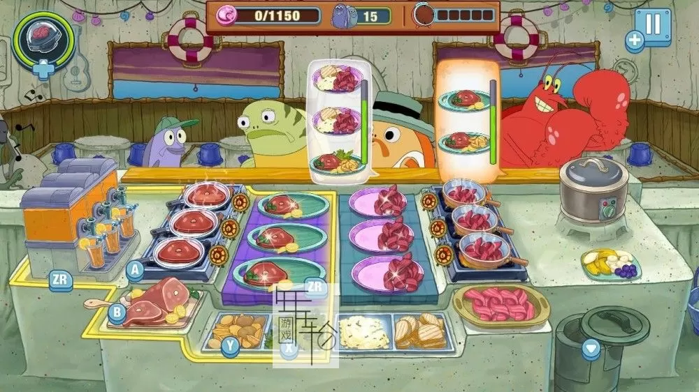 switch《海绵宝宝：大闹蟹堡王 SpongeBob Krusty Cook-Off》中文版xci整合版下载【整合2个DLC】_0