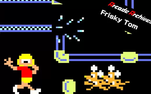 switch《水管工汤姆 Arcade Archives Frisky Tom》英文版nsp/xci下载
