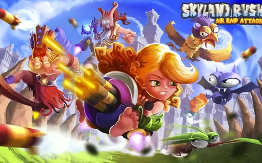 switch《浮岛冲刺 - 空袭出击 Skyland Rush - Air Raid Attack》英文版nsp/xci下载