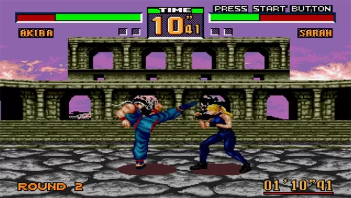【SS转PS4】《VR战士2 Virtua Fighter 2》英文版PKG下载_0