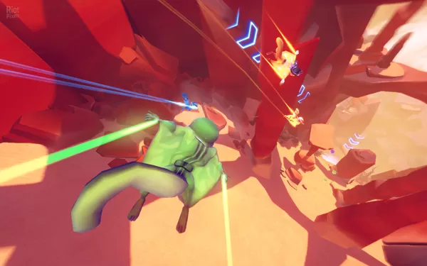 Xbox360《Kinect飞鼠卡丁赛 Freefall Racers》英文版XBLA下载