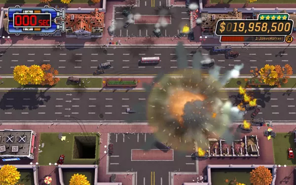 Xbox360《火爆狂飙：冲撞 Burnout Crash!》英文版XBLA下载