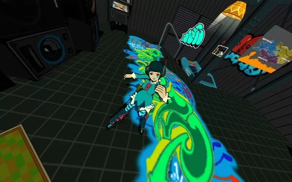 Xbox360《街头涂鸦 Jet Set Radio》英文版XBLA下载