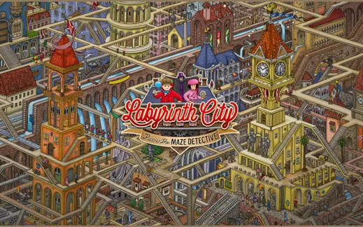 switch《迷宫大侦探 Labyrinth City: Pierre the Maze Detective》中文版nsp/xci整合版下载【1.0.1补丁】