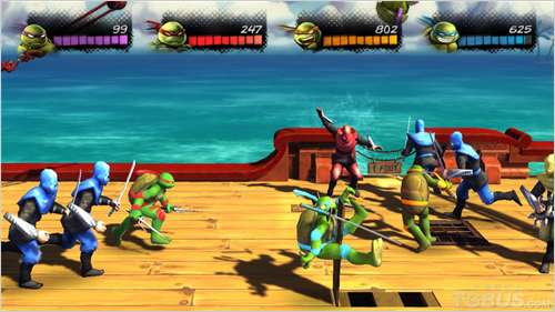 Xbox360《忍者神龟：重装上阵 Teenage Mutant Ninja Turtles》英文版XBLA下载_0