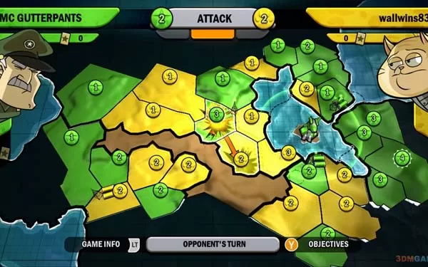 Xbox360《战棋：派系 Risk：Factions》英文版XBLA下载