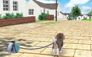 3DS《任天猫狗 法国斗牛犬与新伙伴》中文版3ds/cia下载