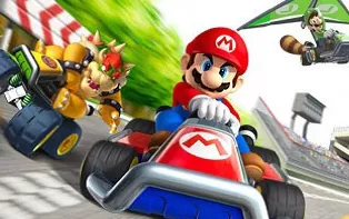 3DS《马里奥赛车7 马力欧卡丁车7》中文版cia下载