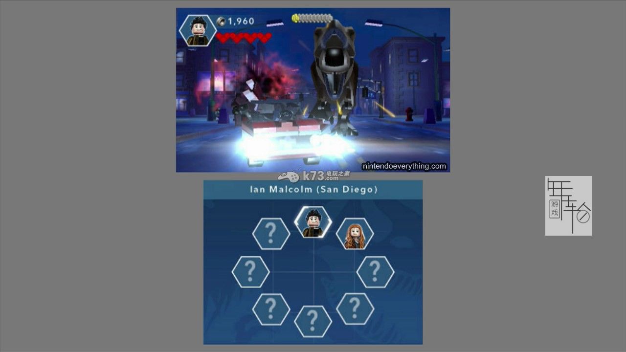 3DS《乐高侏罗纪》中文版3ds下载_1