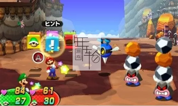 3DS《马里奥与路易RPG4》中文版cia下载_0