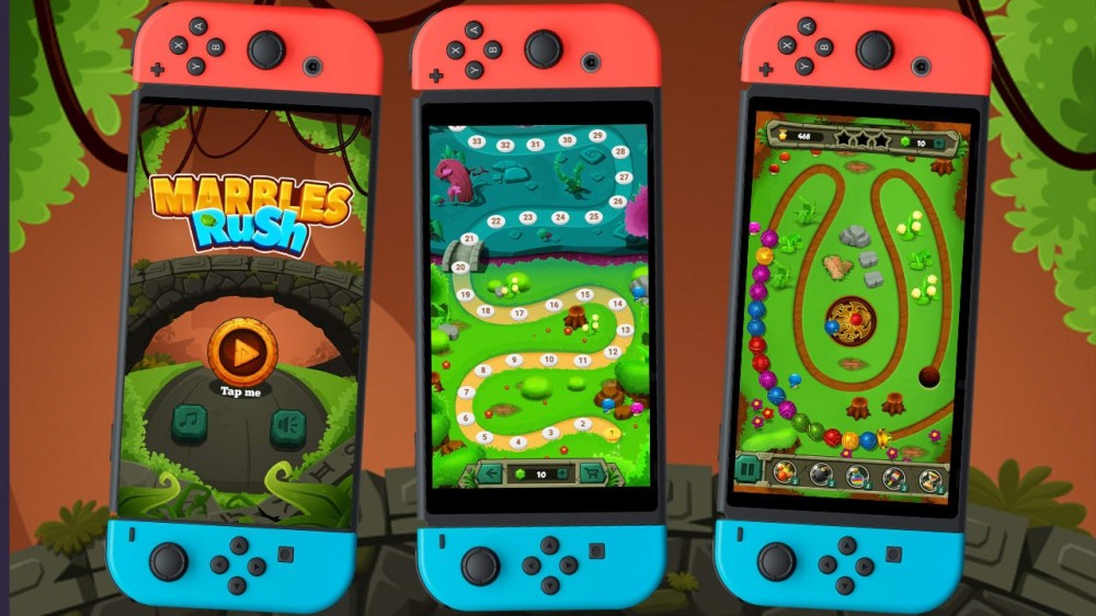 switch《弹球冲刺 Marbles Rush》英文版nsp/xci下载_0