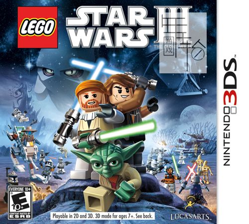3DS《乐高星球大战3-克隆战争 LEGO Star Wars III – The Clone Wars》美版3ds下载_0