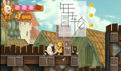 3DS《疯狂的兔子-时间旅行3D Rabbids – Travel in Time 3D》美版3ds下载_0