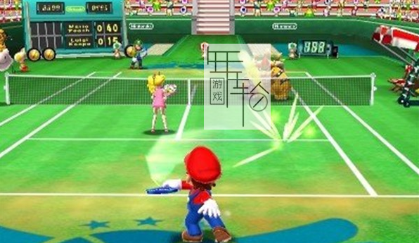 3DS《马里奥网球OPEN Mario Tennis Open》欧版3ds下载_1