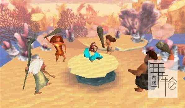 3DS《克鲁德一家 史前聚会 Croods – Prehistoric Party, The》欧版3ds下载_1