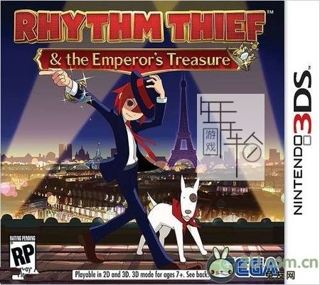 3DS《节奏怪盗R 拿破仑的遗产 Rhythm Thief & the Emperor's Treasure》美版3ds下载_0