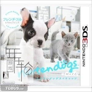 3DS《任天猫狗 法国斗牛犬与新伙伴 Nintendogs + Cats – French Bulldog & New Friends》欧版3ds下载_0
