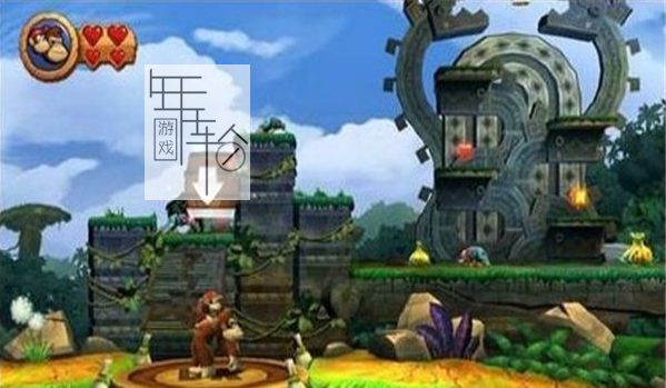 3DS《大金刚国度：回归3D Donkey Kong Country Returns 3D》欧版3ds下载_1