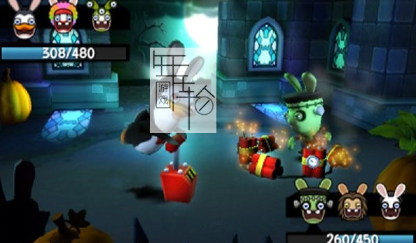 3DS《疯狂兔子 大混战 Rabbids Rumble》欧版3ds下载_1