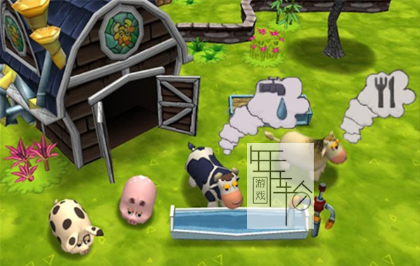 3DS《快乐动物牧场3D Funky Barn 3D》欧版3ds下载_1