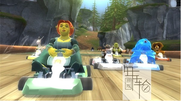 3DS《梦工厂全明星卡丁车 DreamWorks Super Star Kartz》欧版3ds下载_0