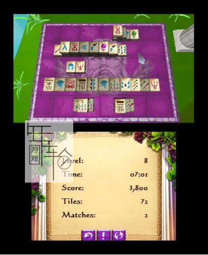 3DS《麻将探秘 古雅典娜 Mahjong Mysteries – Ancient Athena 3D》欧版3DS下载_0