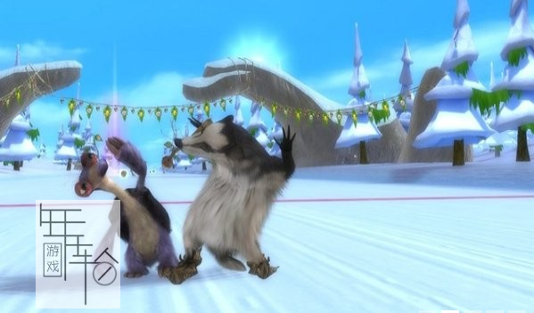 3DS《冰河世纪4 大陆漂移 北极运动会 Ice Age 4 – Continental Drift – Arctic Games》欧版3ds下载_1
