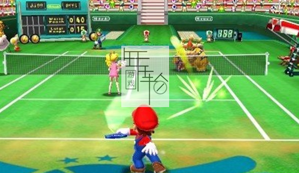 3DS《马里奥网球OPEN Mario Tennis Open》港台版3ds下载_1