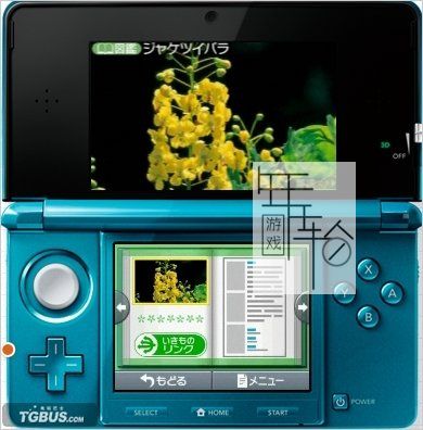 3DS《花与生物立体图鉴 Hana to Ikimo no Rittai Zukan》日版3ds下载_0
