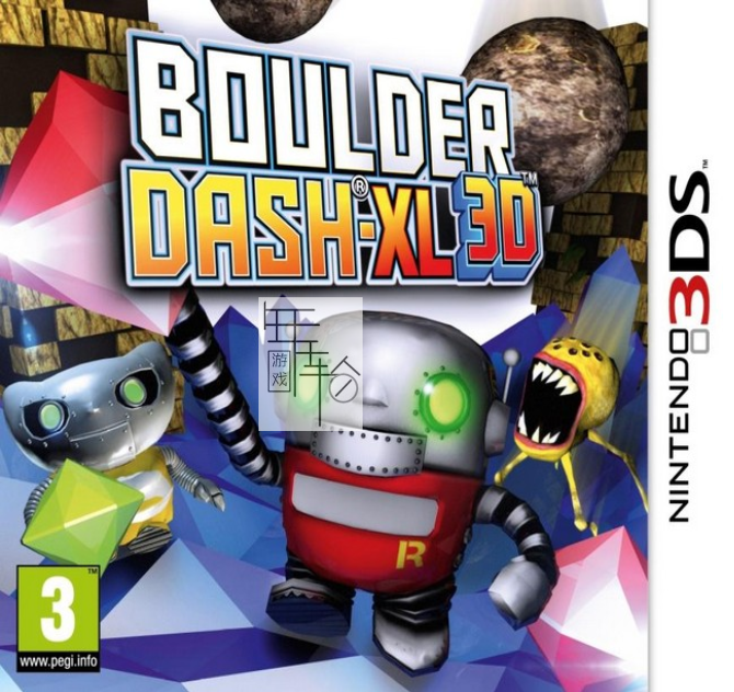 3DS《钻石小子 Boulder Dash-XL 3D》欧版3ds下载_0