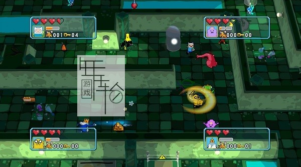 3DS《探险活宝 因为好奇所以探索地牢 Adventure Time – Explore the Dungeon Because I DON'T KNOW!》美版3ds下载_0