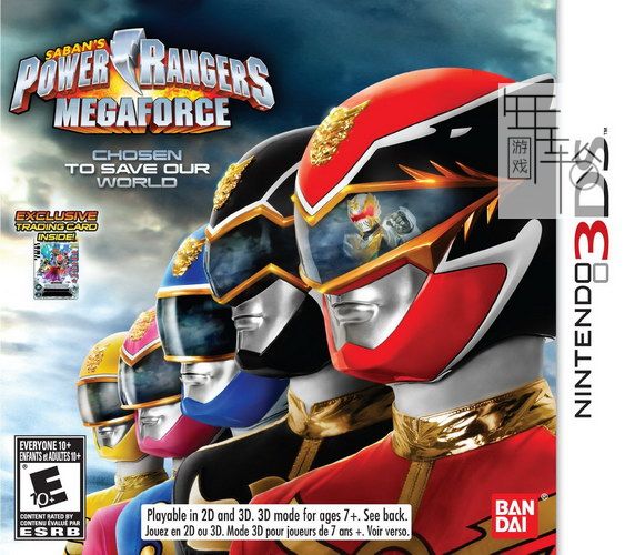 3DS《天装战队 Power Rangers – Megaforce》欧版3ds下载_0
