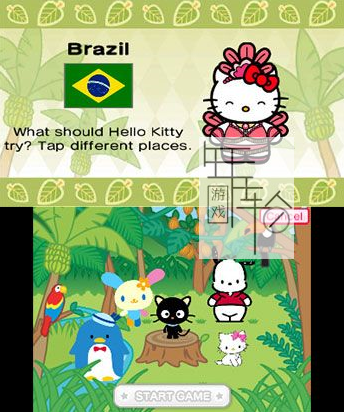 3DS《凯蒂猫的世界旅行 Travel Adventures with Hello Kitty》美版3ds下载_0