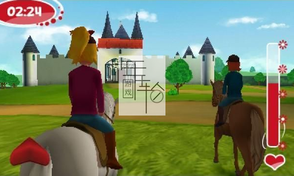 3DS《比比&蒂娜 电影版官方游戏 Bibi & Tina – Das Spiel zum Film》德版3ds下载_1