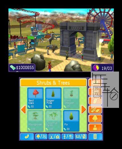3DS《过山车大亨3D RollerCoaster Tycoon 3D》美版3ds下载_1
