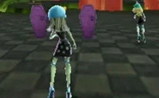 3DS《精灵高中 溜冰滚动迷宫 Monster High – Skultimate Roller Maze》美版3ds下载