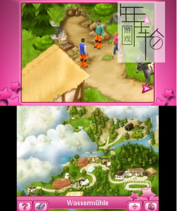 3DS《3D明星特雷尔 魔法森林的奥秘 Sternenschweif 3D – Das Geheimnis im Zauberwald》德版3ds下载_1