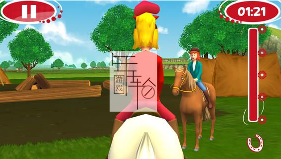 3DS《比比&蒂娜 电影版官方游戏 Bibi & Tina – Das Spiel zum Film》德版3ds下载_0