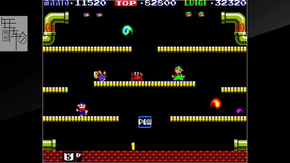 switch《街机档案 马力欧兄弟 Arcade Archives Mario Bros》英文版nsp/xci整合版下载【含1.0.1补丁】_3