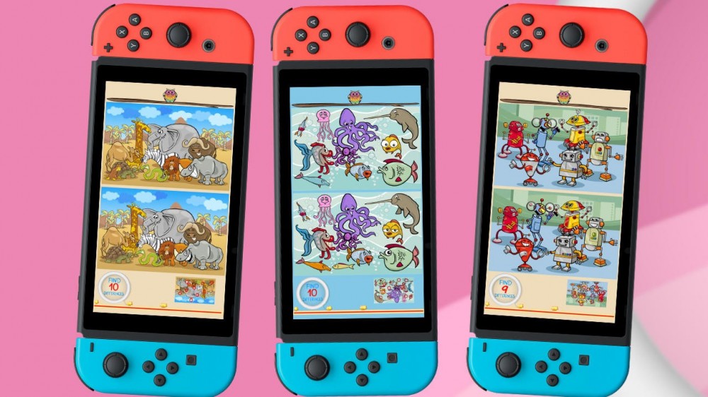 switch《Find 10 Differences》英文版nsp/xci下载_0