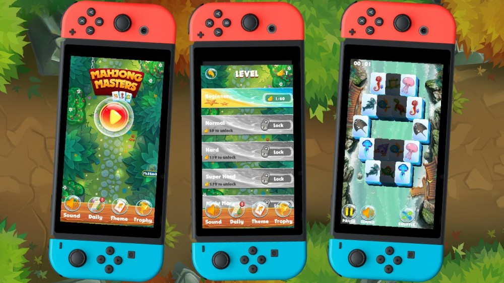 switch《麻将大师 Mahjong Masters》英文版nsp/xci整合版下载【含1.0.1补丁】_1