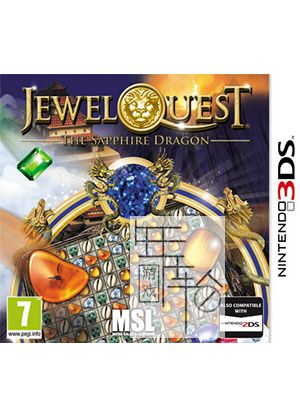 3DS《宝石探秘 蓝宝石龙 Jewel Quest – The Sapphire Dragon》欧版3ds下载_0