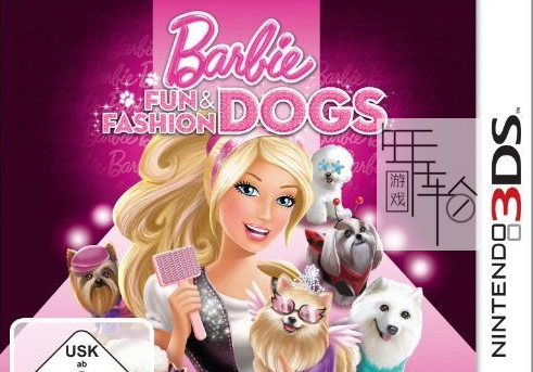 3DS《芭比 有趣&时尚狗狗 Barbie – Groom and Glam Pups》欧版3ds下载_0