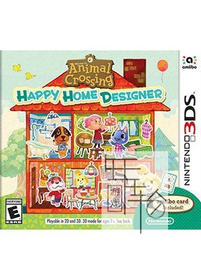 3DS《动物之森 快乐家园设计师 Doubutsu no Mori – Happy Home Designer》日版3ds下载_0
