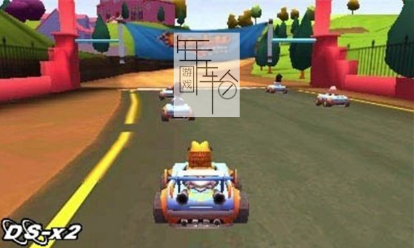 3DS《加菲猫卡丁车 Garfield Kart》欧版3ds下载_0