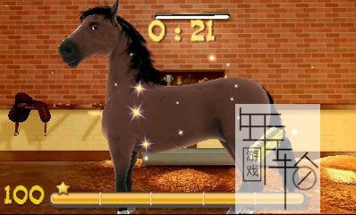 3DS《二合一 卷二 鞍手和为团队跳跃3D 2 in 1 Horses 3D Vol.2 – Rivals in the Saddle and Jumping for the Team 3D》欧版3d_0