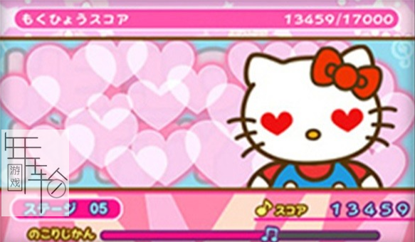 3DS《凯蒂猫与三丽鸥明星-世界摇滚之旅 Hello Kitty to Sanrio Characters – World Rock Tour》日版3ds下载_1
